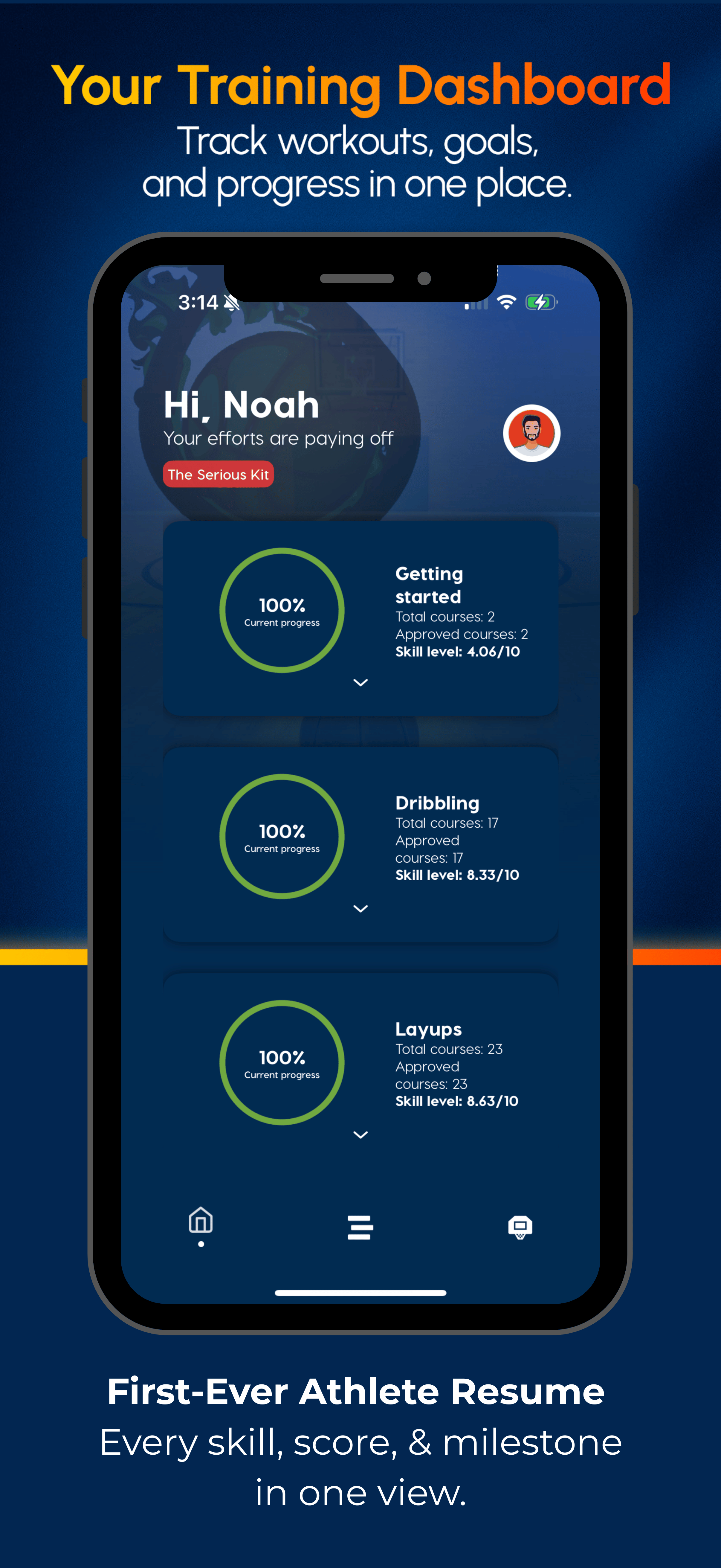 XOver Trainer app screenshot